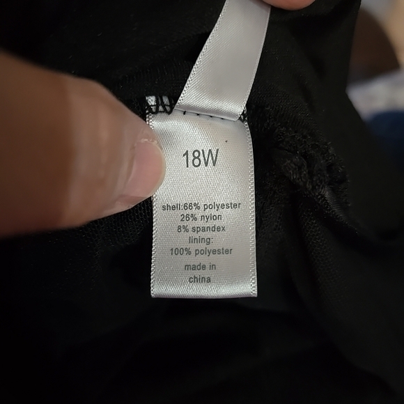 Womens One Piece Swimsuit Plus Size 18W Fashion Bug Swimdress Strapless - Picture 3 of 6